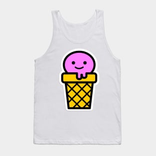 Ice cream, ice, icecream in waffle Tank Top